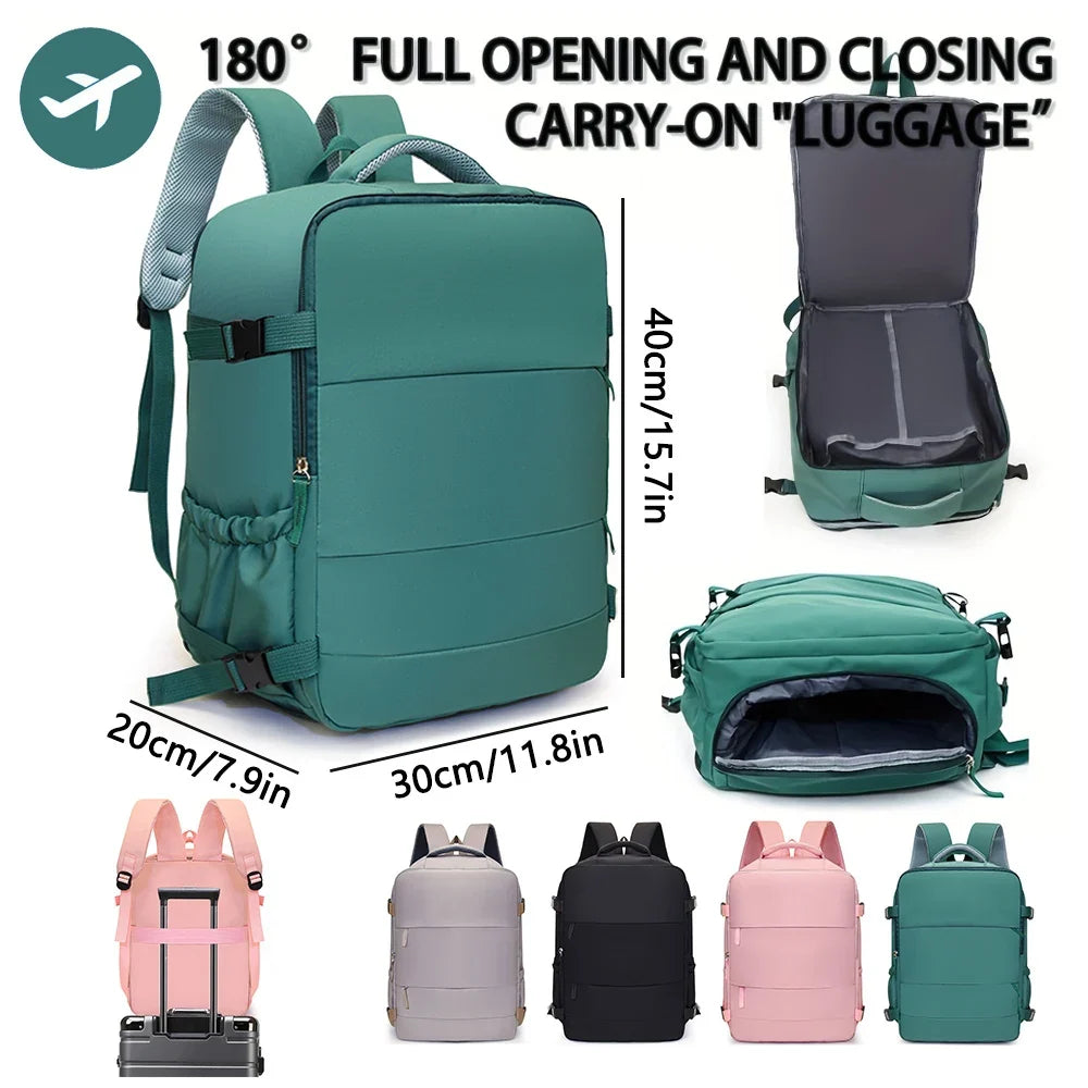 Sac à dos cabine ouvert pour organiser les affaires de voyage