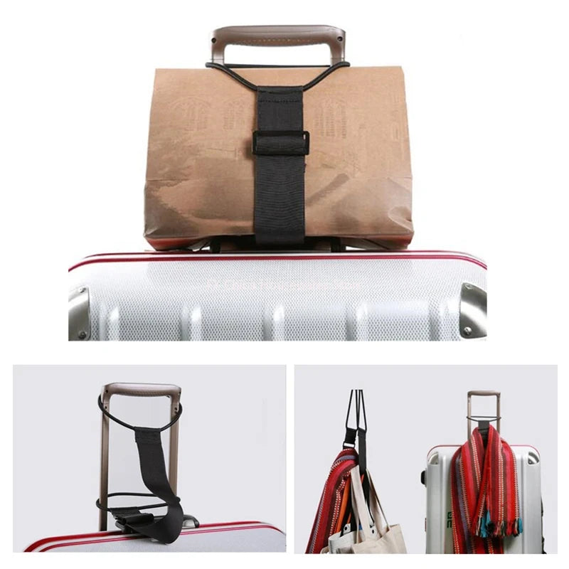 Sangle élastique pour fixer un sac sur une valise — vue 2