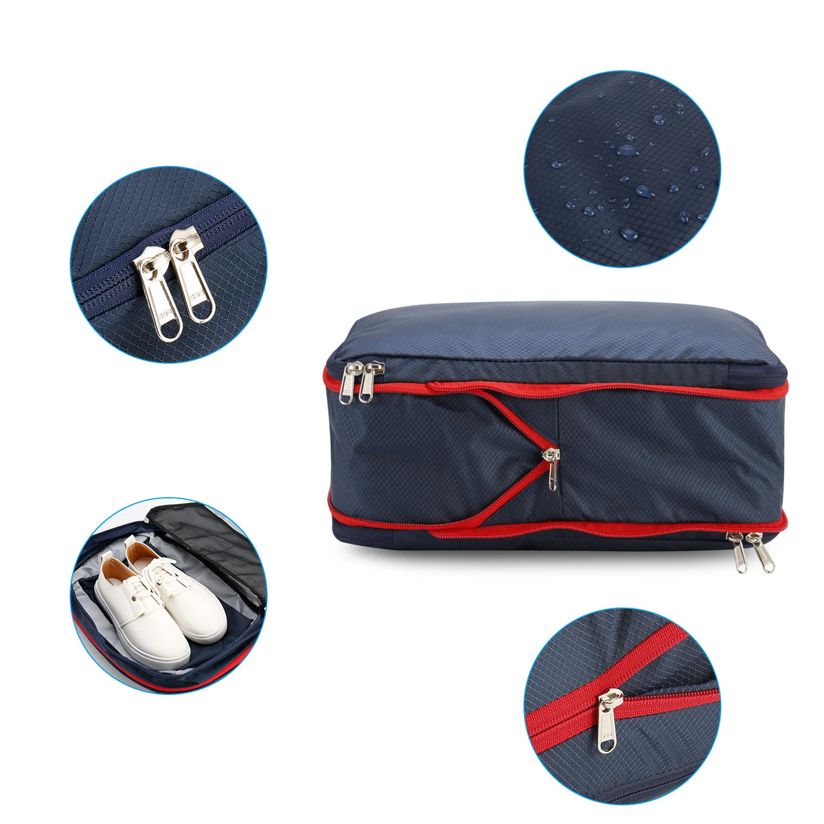 Cubes de compression double couche en tissu Oxford – 3 tailles — vue 3
