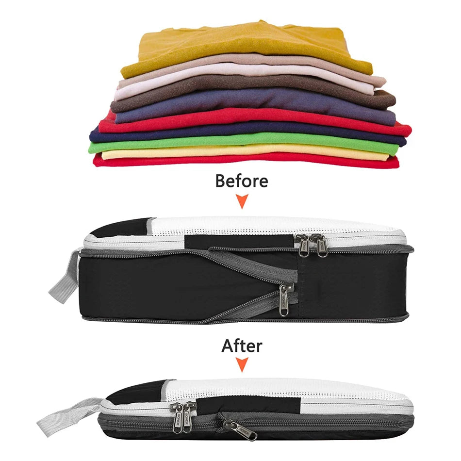 Cubes de compression pour valise – nylon résistant à l’eau — vue 4