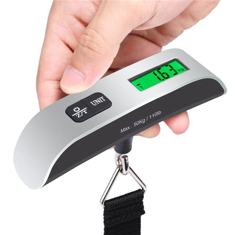 Pèse-bagage numérique 50 kg avec écran LCD — vue 1