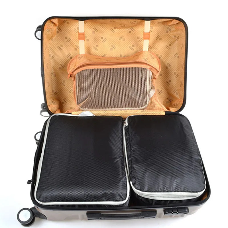Lot de 3 cubes de compression pour valise – 3 tailles — vue 6