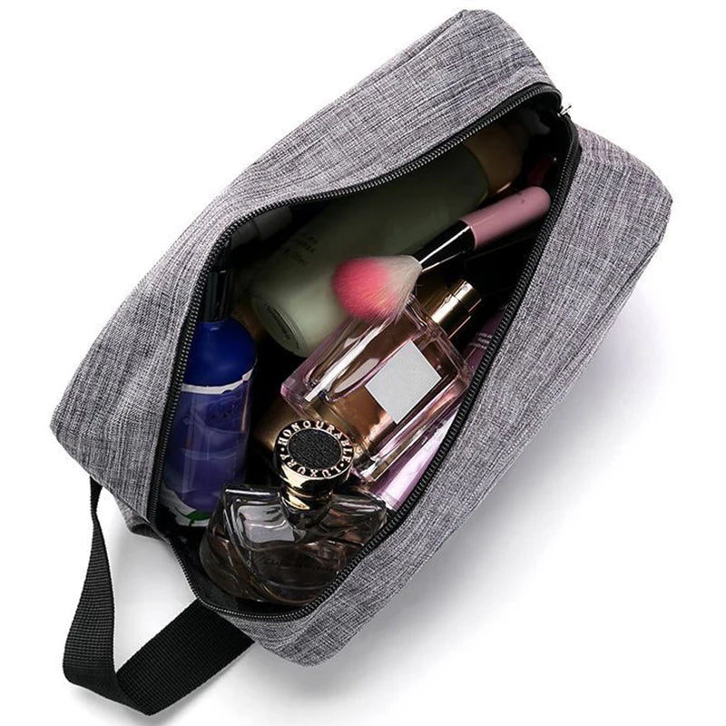 Trousse de toilette compacte en tissu Oxford – plusieurs modèles — vue 4