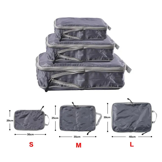 Cubes de rangement pliables en tissu Oxford – unité ou lot de 3 — vue 6