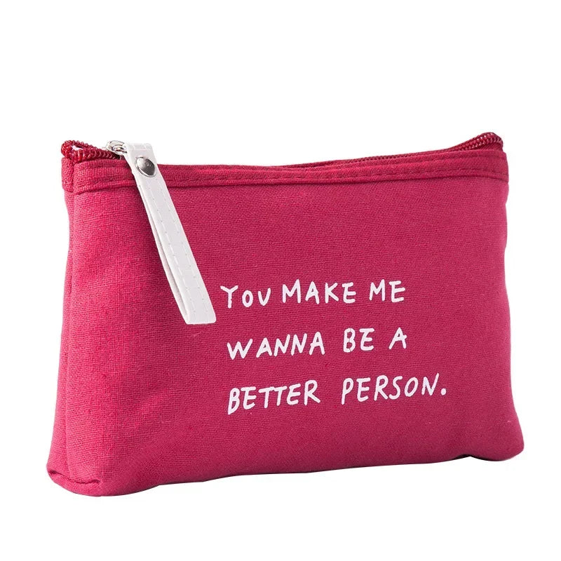 Pochette beauté compacte en toile – plusieurs motifs — vue 11
