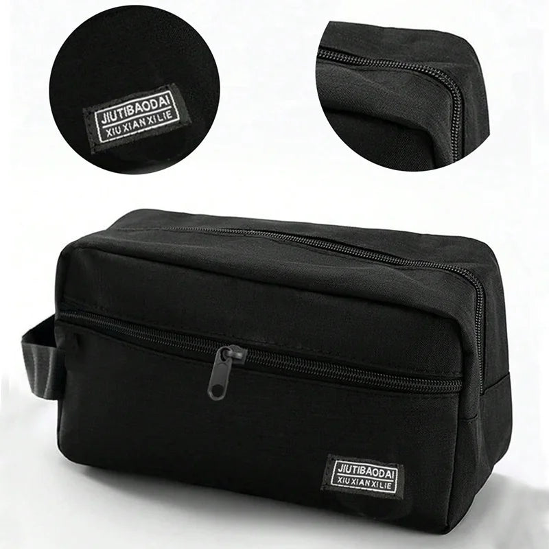 Trousse de toilette compacte en tissu Oxford – plusieurs modèles — vue 2