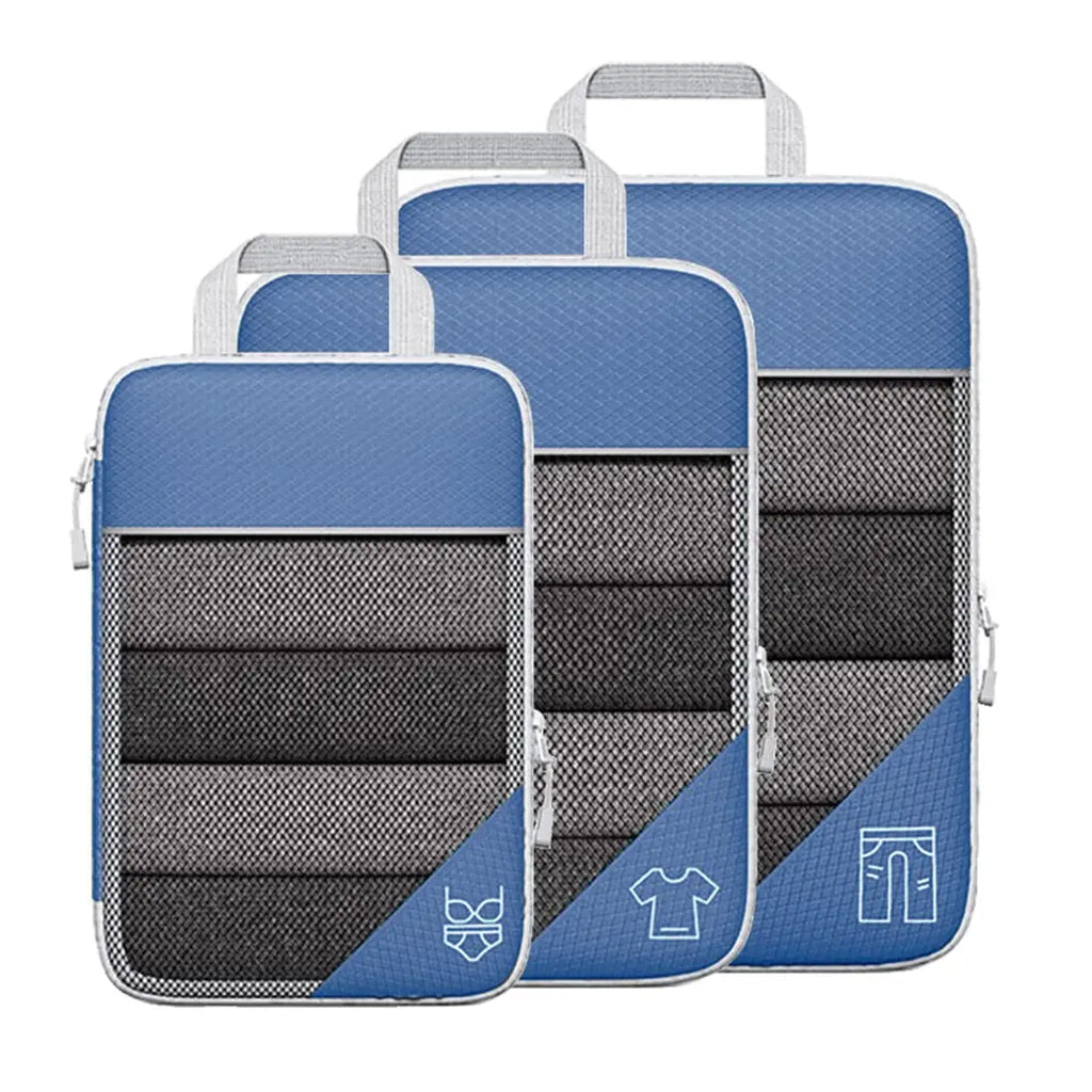 Ensemble 3 ou 6 organiseurs de valise – formats variés — vue 7