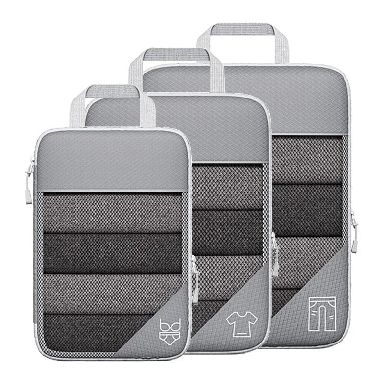 Ensemble 3 ou 6 organiseurs de valise – formats variés — vue 13