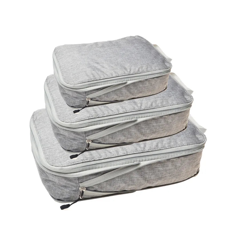 Cubes de compression grande capacité en tissu Oxford – unité ou lot — vue 4